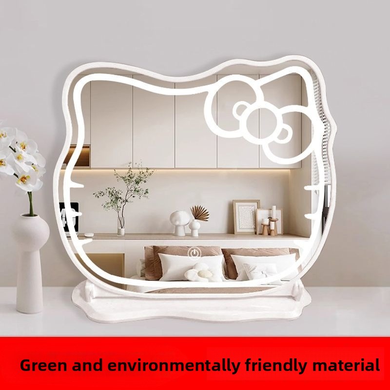 Beauty Makeup For Girl - Makeup Mirror with Lamp Girl Bedroom