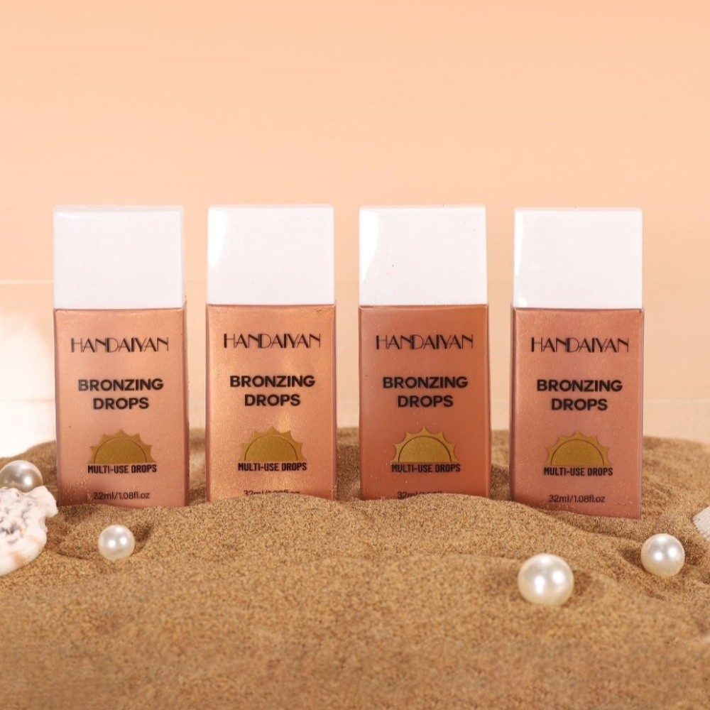 Body Shimmer Lotion - Pearlescent Shine Bronzer Liquid Tanning Cream