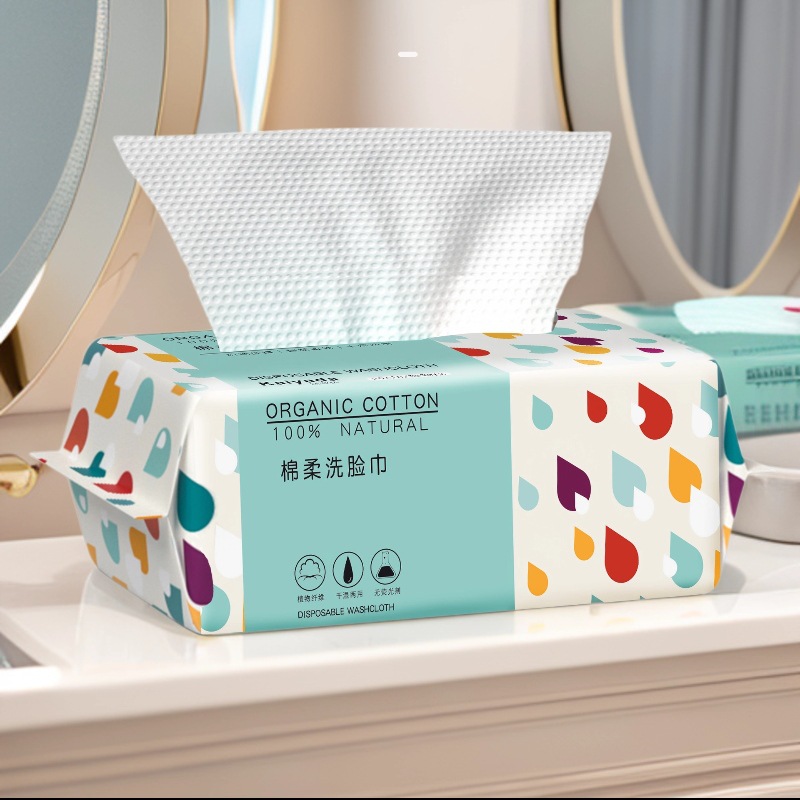 Cotton Disposable Face Towel T - Kiss Beauty Makeup Remover ulasan dan harga