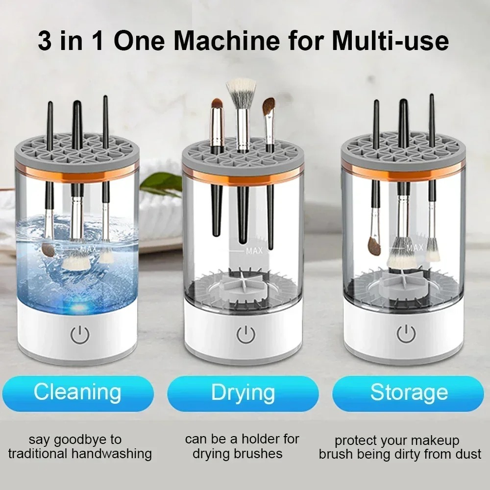 Automatic Electric Makeup Brus - Beauty Makeup Background ulasan dan harga