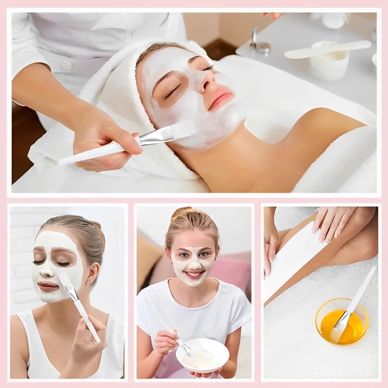 12pcs/set Facial Mask Brushes  - Beauty Makeup Background ulasan dan harga
