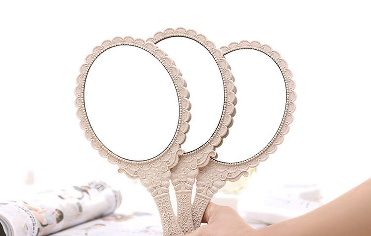 New hand-held mirror HD handle - Beauty Makeup Hd ulasan dan harga