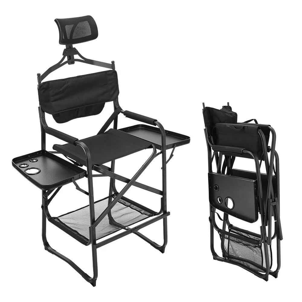 Tall Directors Chair Heavy Dut - Beauty Makeup Table ulasan dan harga