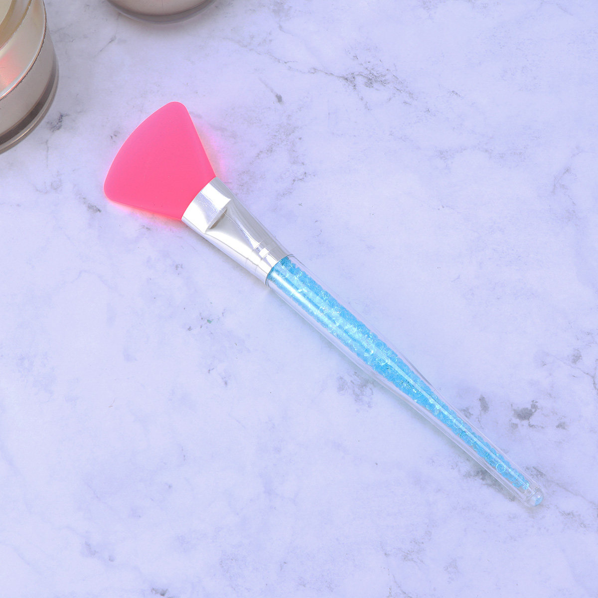 Silicone Face Mask Brush Blue  - Beauty Makeup Brushes ulasan dan harga