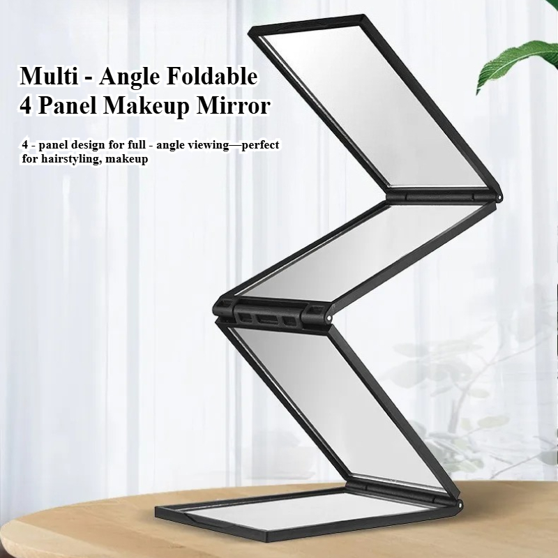 Multi - Angle Foldable 4 - Pan - Beauty Makeup Hd ulasan dan harga