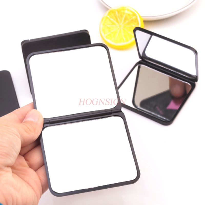 Small Mirror Portable Double S - Beauty Love Makeup ulasan dan harga