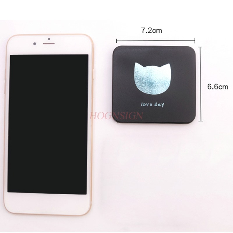 Small Mirror Portable Double S - Beauty Love Makeup ulasan dan harga