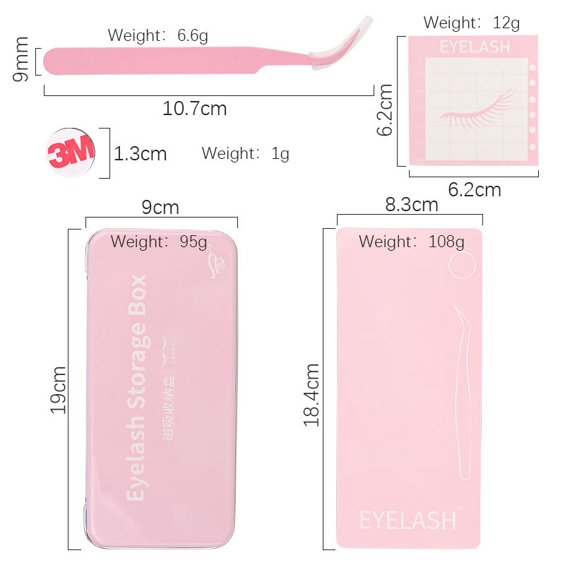Magnetic Eyelash Extension Sto - Beauty Makeup Case ulasan dan harga