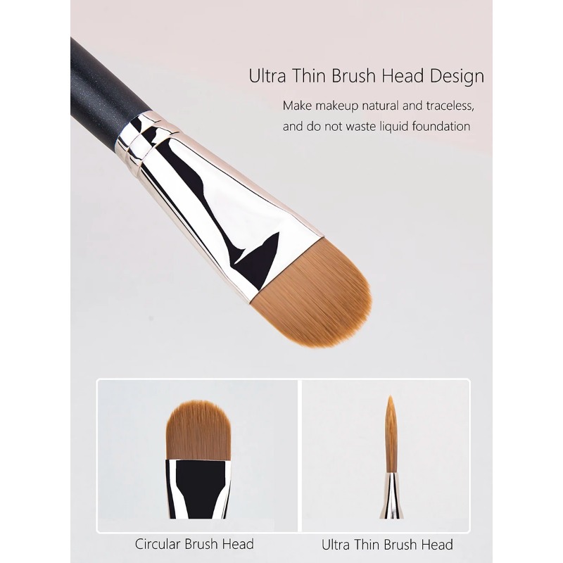 Flat Round Ultra-thin Foundati - Beauty Makeup Store ulasan dan harga