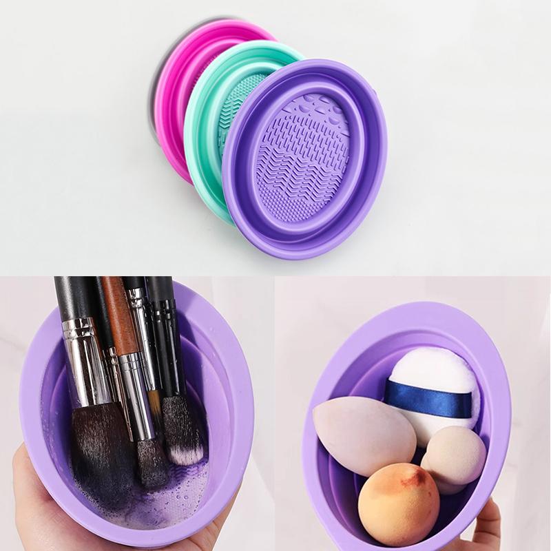 Soft Silicone Makeup Brush Cle - Beauty Makeup Background ulasan dan harga