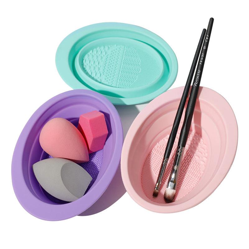 Soft Silicone Makeup Brush Cle - Beauty Makeup Background ulasan dan harga