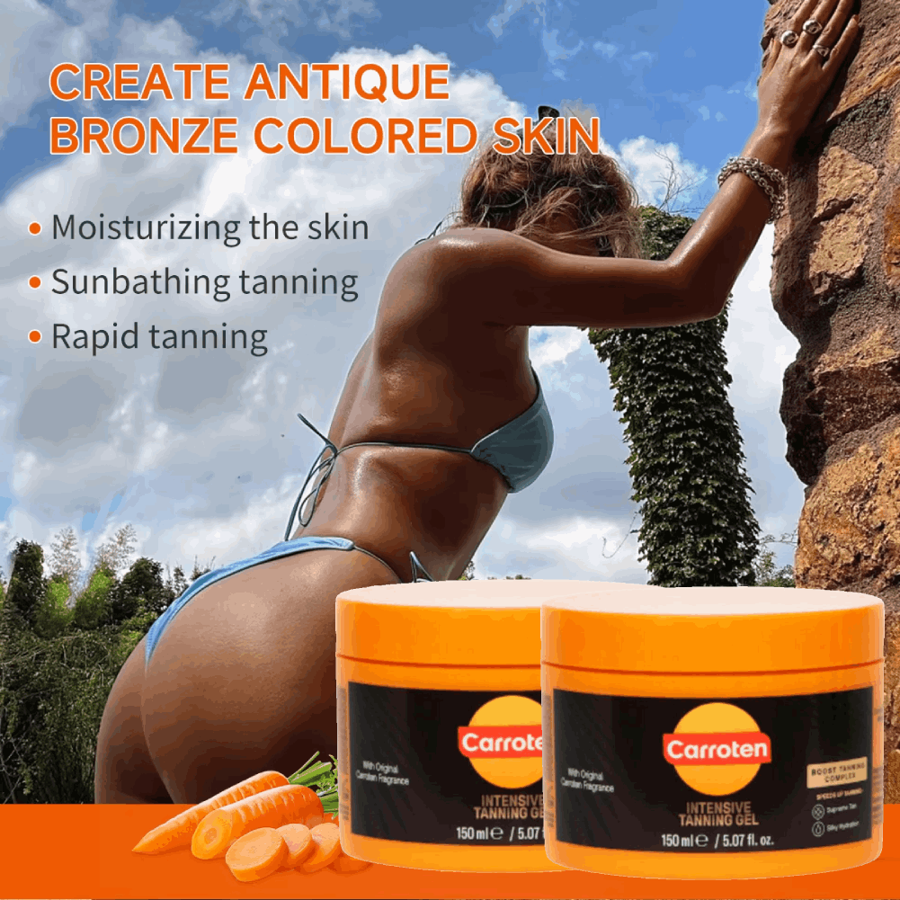 Carrot Shimmer Tanning Gel - S - Body Shimmer Lotion ulasan dan harga