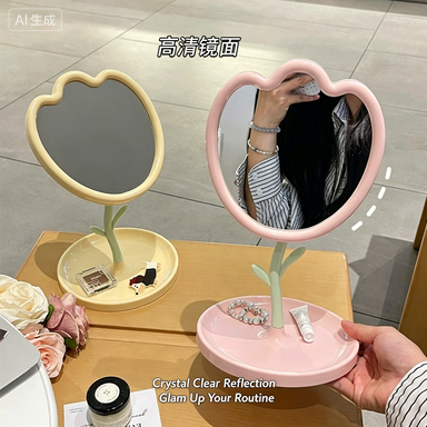 Advanced Flower Mirror Tulip M - Beauty Makeup Table ulasan dan harga