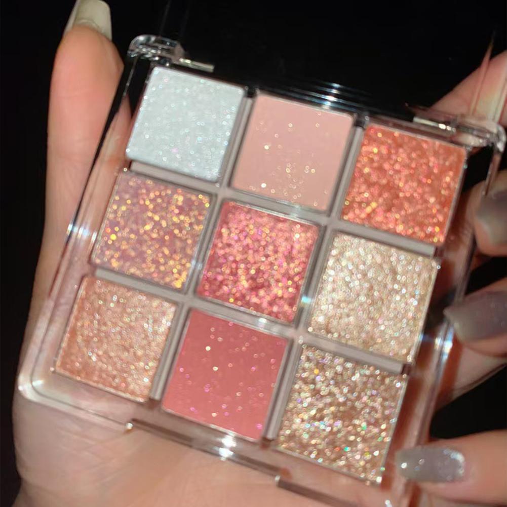 Glitter Eyeshadow Palette Pear - Eyeshadow Glitter Pigment ulasan dan harga