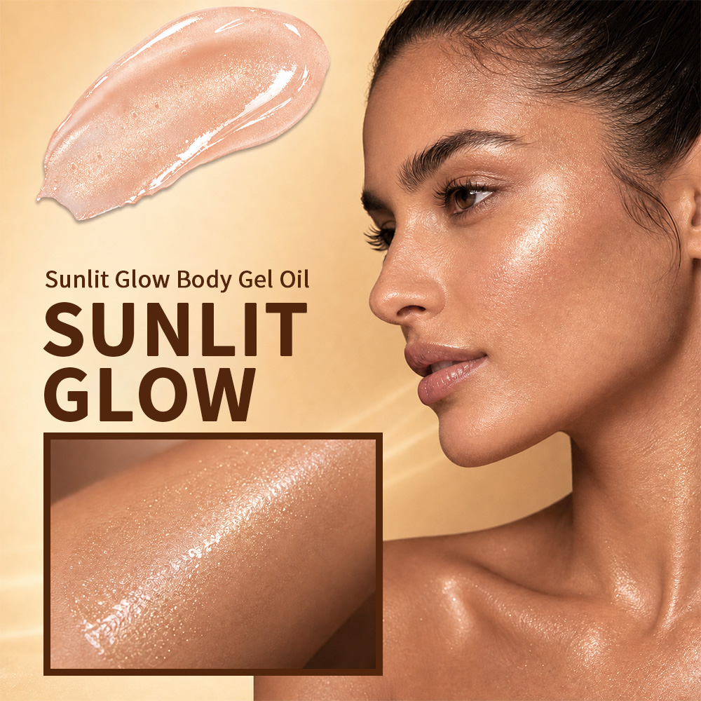 Sunlit Glow Body Gel Oil Shimm - Body Shimmer Lotion ulasan dan harga