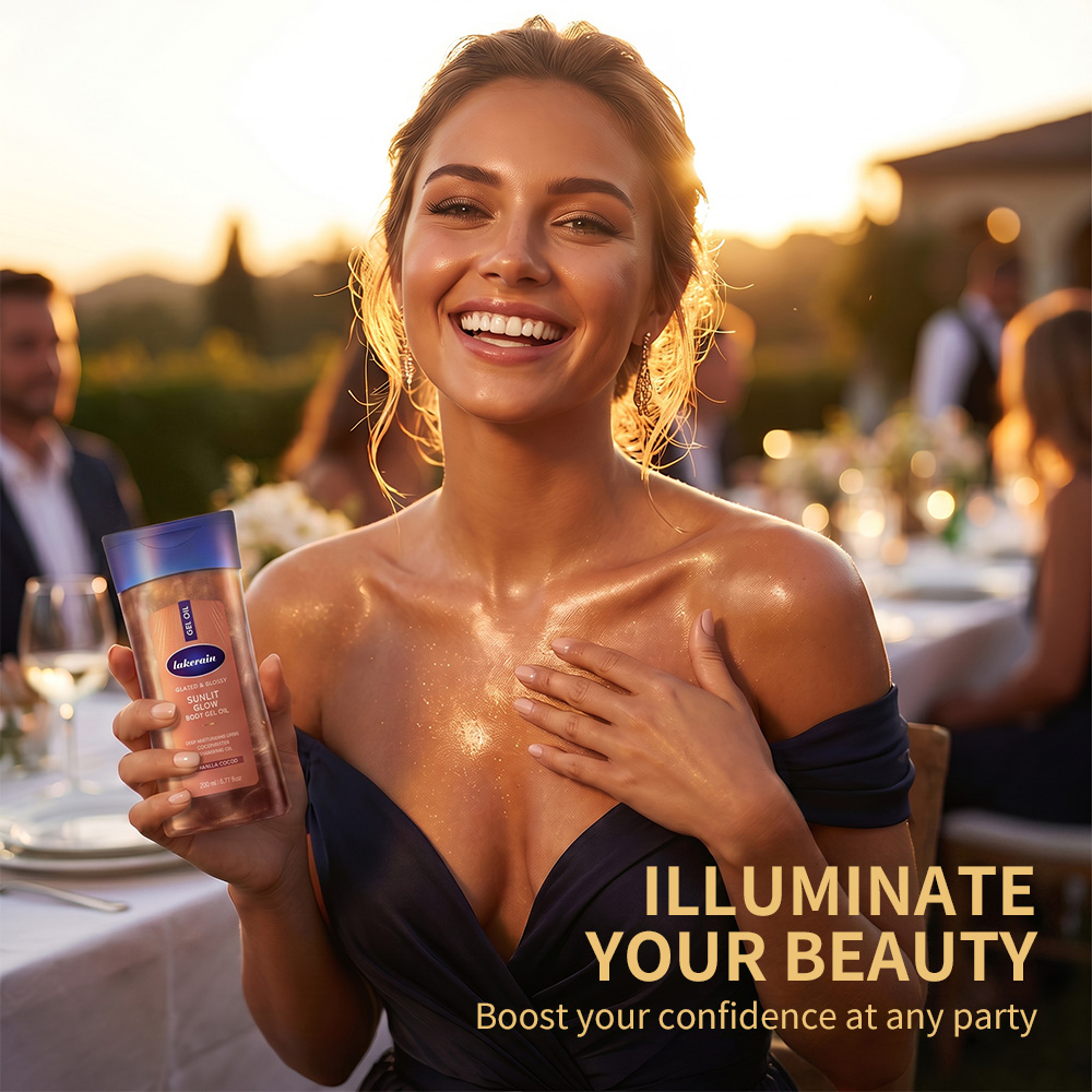 Sunlit Glow Body Gel Oil Shimm - Body Shimmer Lotion ulasan dan harga