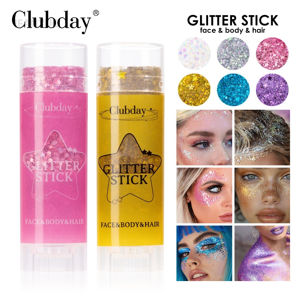 Body Sequins Glitter Gel Stick - Body Shimmer Lotion ulasan dan harga