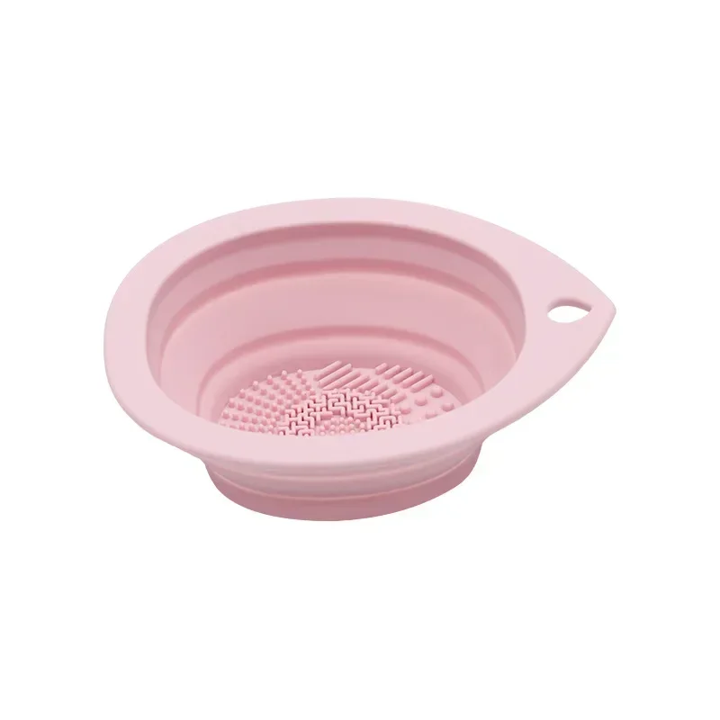 Foldable silicone cleaning bow - Beauty Makeup Brushes ulasan dan harga