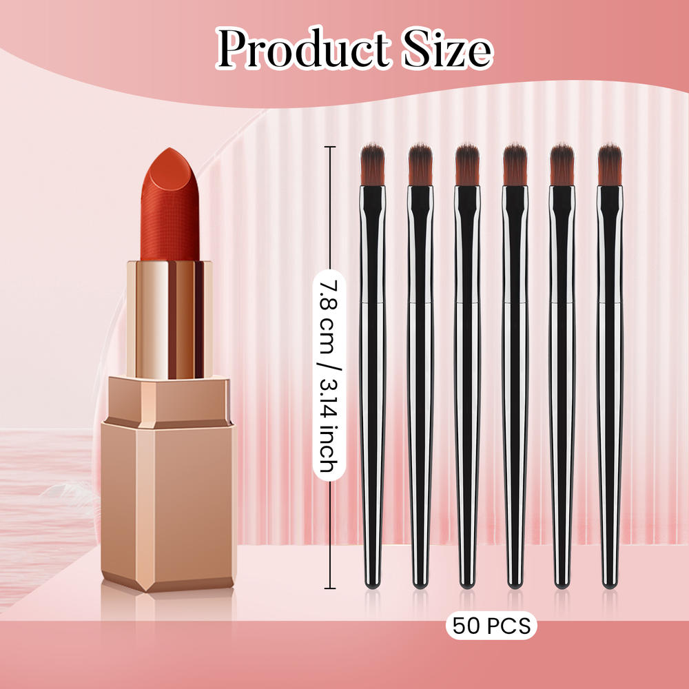 50/100pcs Disposable Lip Brush - Beauty Makeup Brushes ulasan dan harga