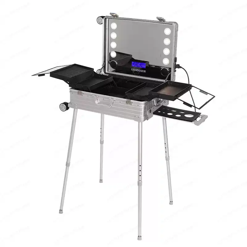 22 inch Trolley Suitcase LED L - Beauty Makeup Table ulasan dan harga