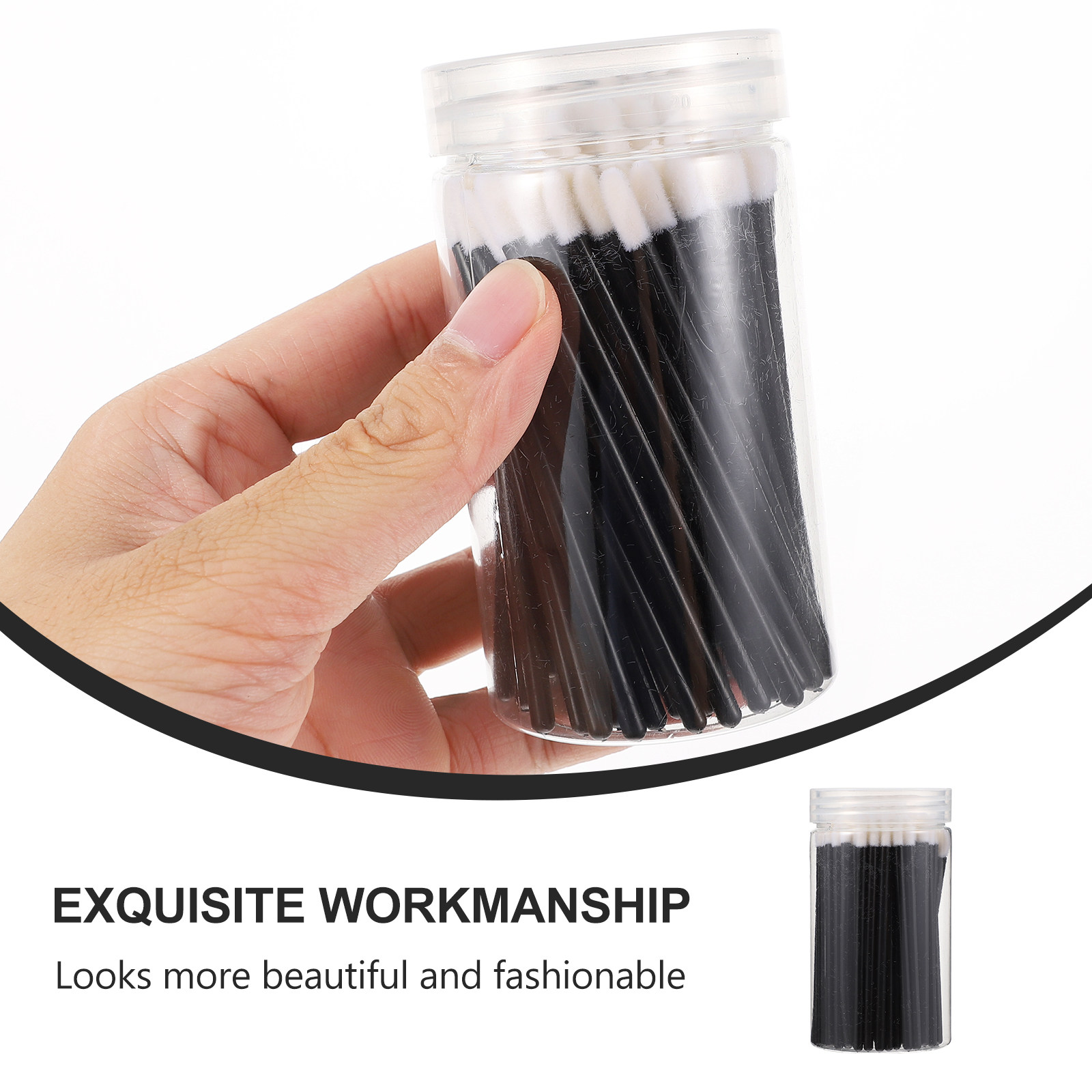 100Pcs Lip Brush Makeup Tools  - Beauty Makeup Brushes ulasan dan harga