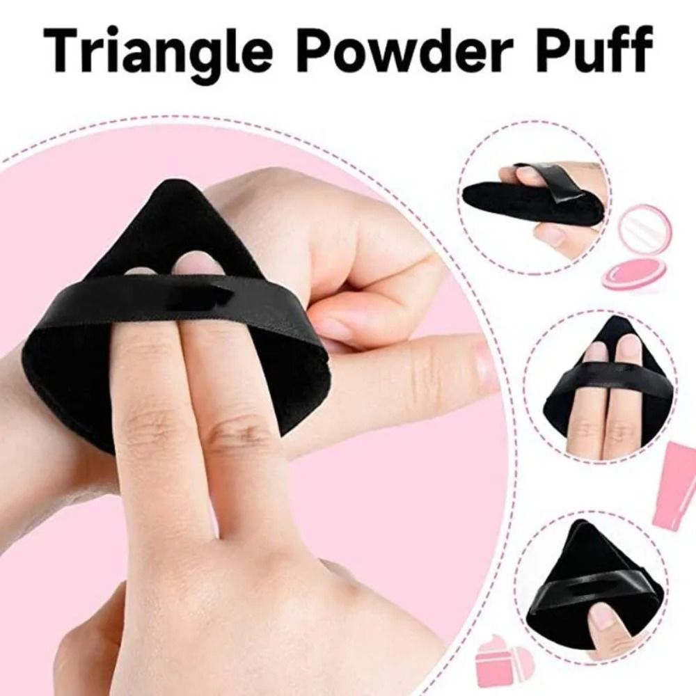 Sponge Powder Puff Diamond Tri - Beauty Makeup Store ulasan dan harga