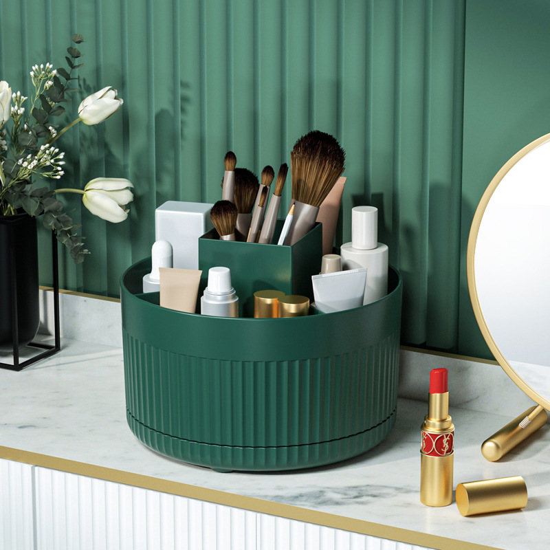 360 ° Table Top Rotary Makeup  - Beauty Makeup Background ulasan dan harga