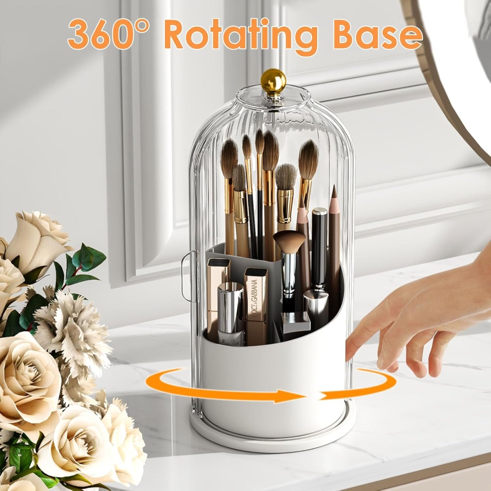 5-Piece Set, 360-Degree Rotati - Beauty Makeup Background ulasan dan harga