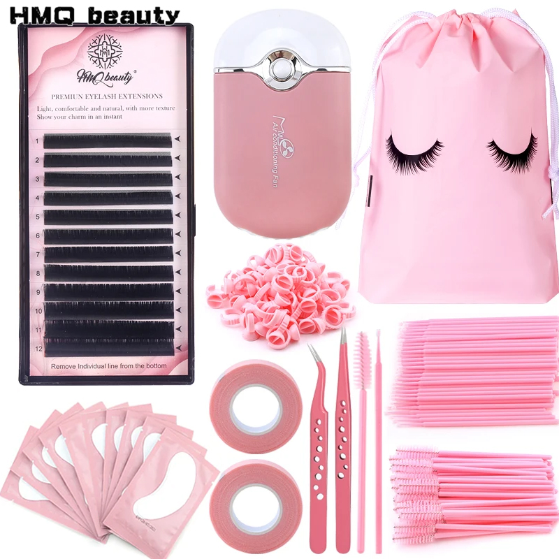 268PCS Eyelash Extensions Brus - Beauty Makeup Background ulasan dan harga