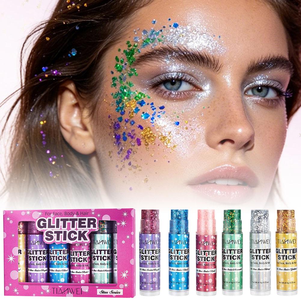Body Glitter Stick Face Hair G - Body Shimmer Lotion ulasan dan harga
