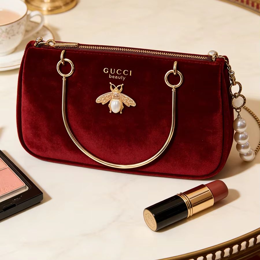Gucci’s Bag Women Medium Wine  - Ysl Beauty Makeup ulasan dan harga