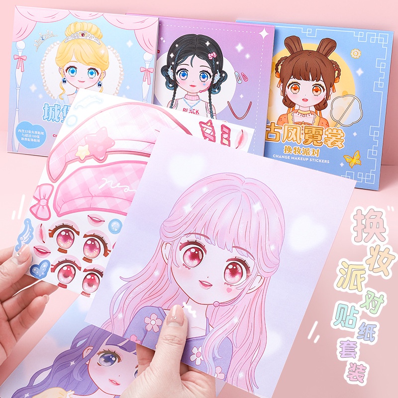 1PCS Makeup Change Stickers Ch - Beauty Love Makeup ulasan dan harga