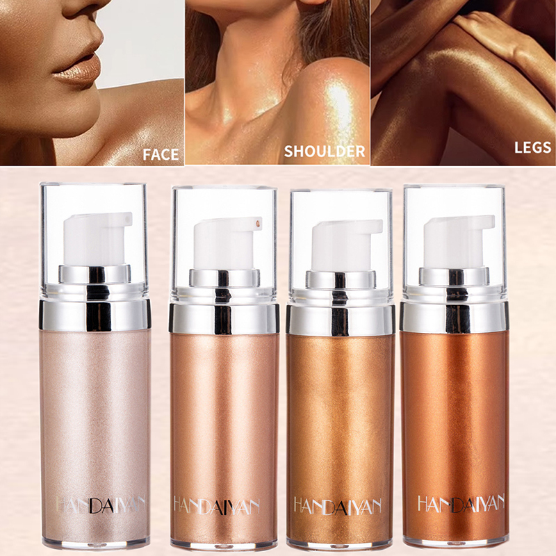 Face Body Glow Highlighter Ill - Body Shimmer Lotion ulasan dan harga