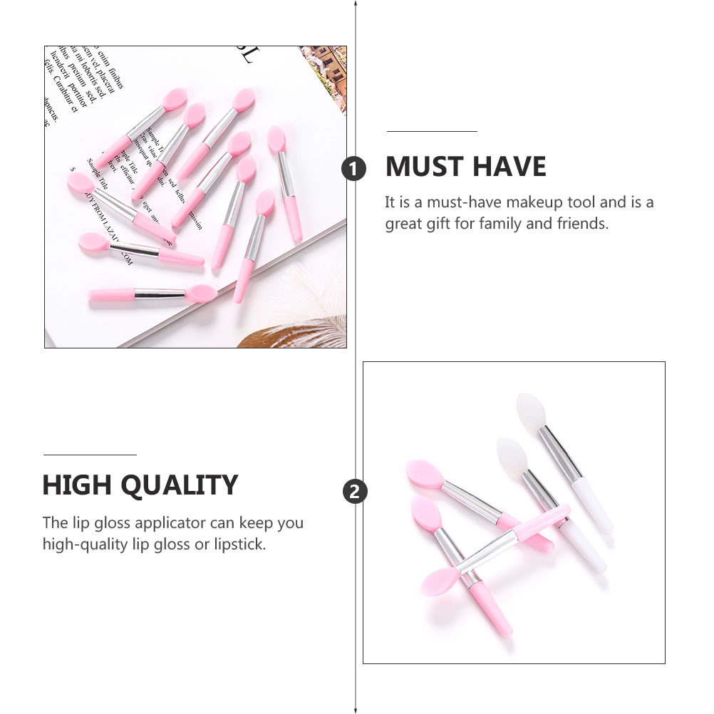 20Pcs Silicone Lip Brush Soft  - Beauty Makeup Brushes ulasan dan harga