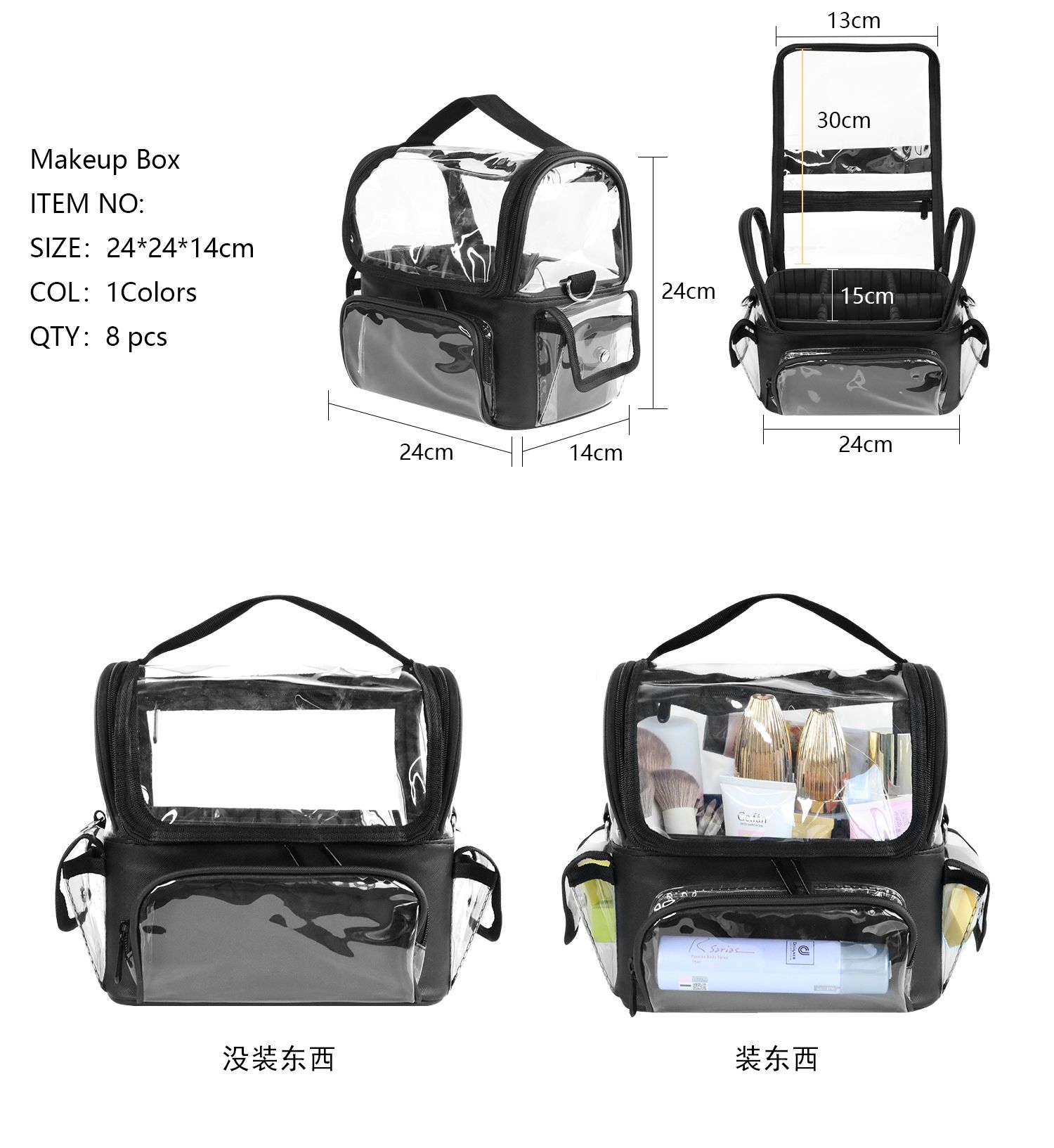 Makeup Brush Holder Backpack M - Beauty Makeup Store ulasan dan harga