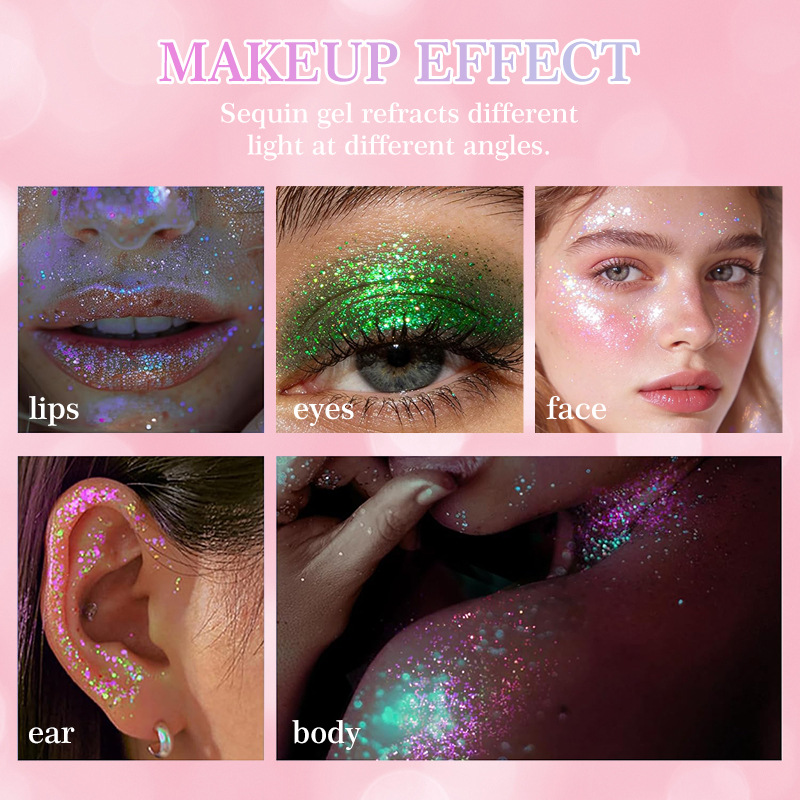 Roll-on Glitter Highlight Mult - Body Shimmer Lotion ulasan dan harga