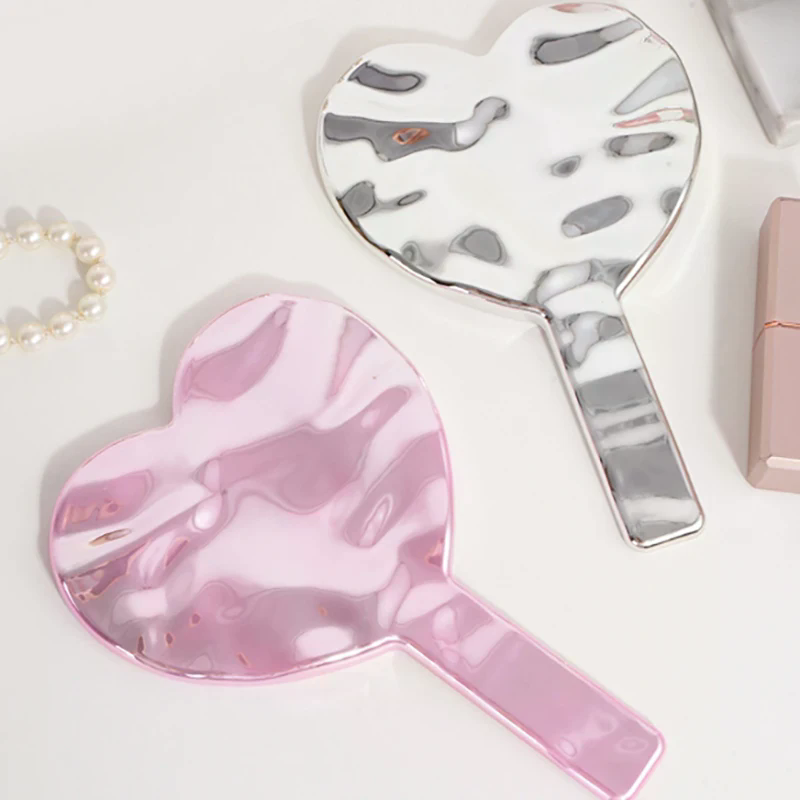 1Pcs Handheld Makeup Mirror Lo - Beauty Love Makeup ulasan dan harga
