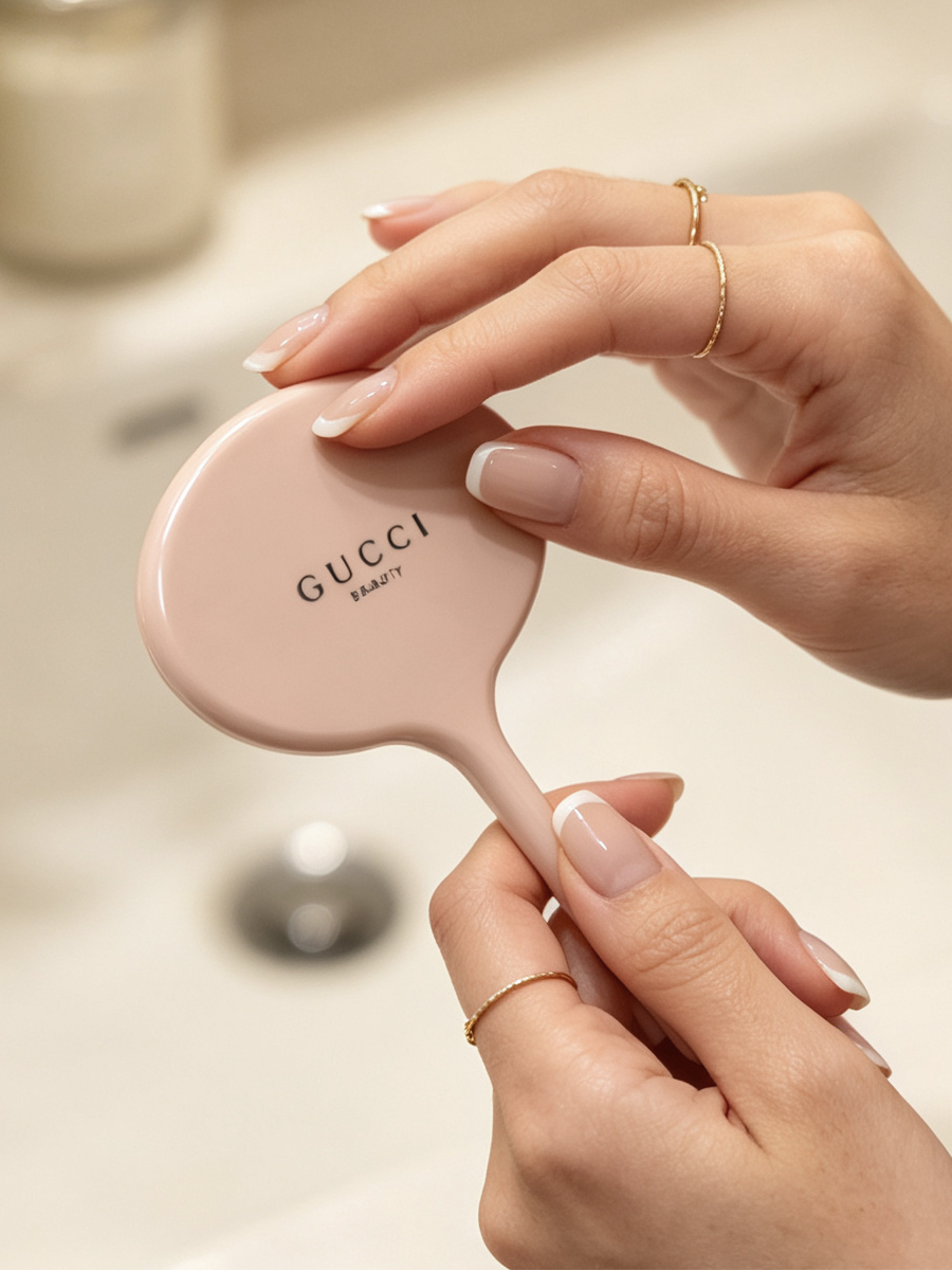 Gucci’s bag Pink Canvas Cosmet - Ysl Beauty Makeup ulasan dan harga