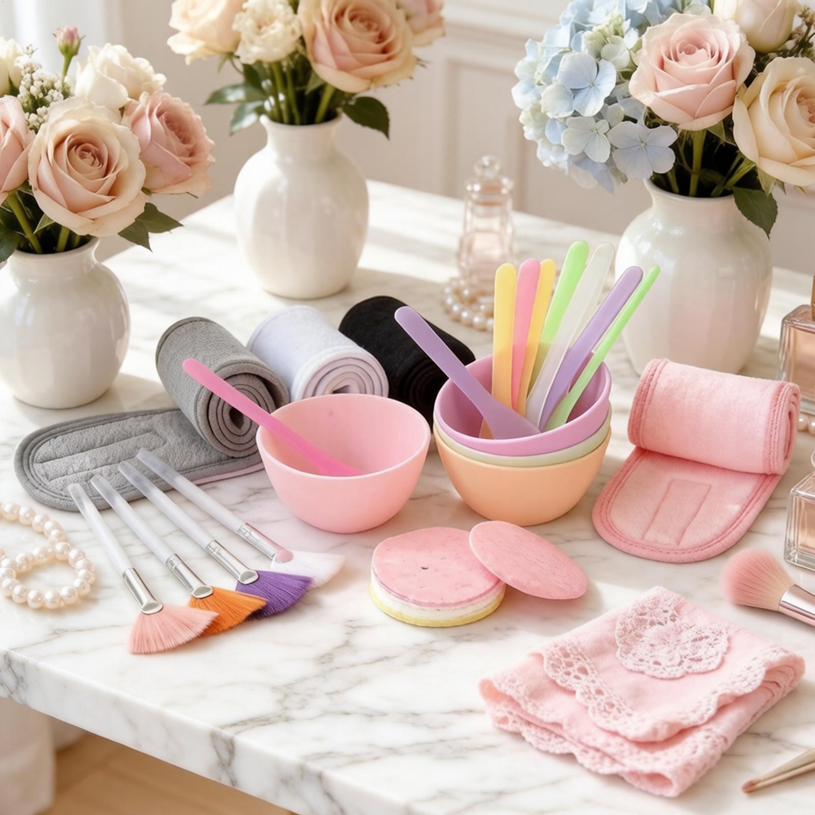Face Cover Spatula 37 Pieces S - Beauty Makeup Brushes ulasan dan harga