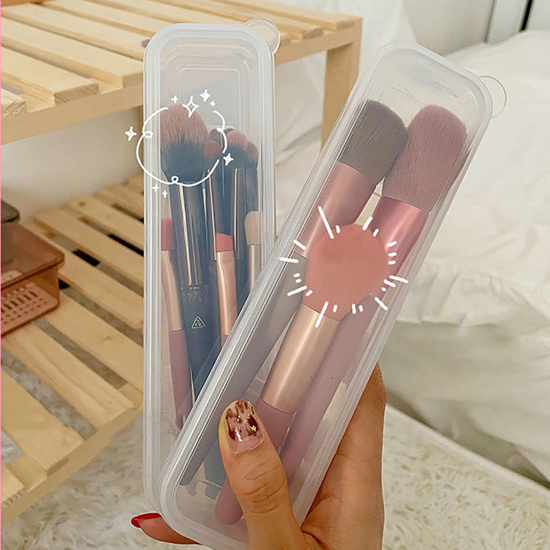 Makeup Brush Organizer Transpa - Beauty Makeup Box ulasan dan harga