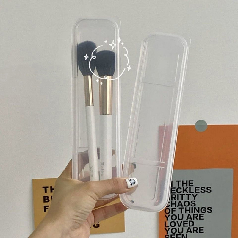 Makeup Brush Organizer Transpa - Beauty Makeup Box ulasan dan harga