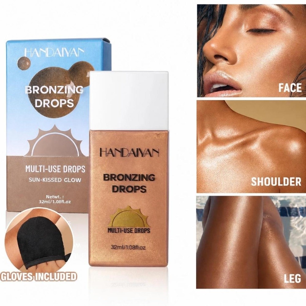Pearlescent Shine Bronzer Liqu - Body Shimmer Lotion ulasan dan harga