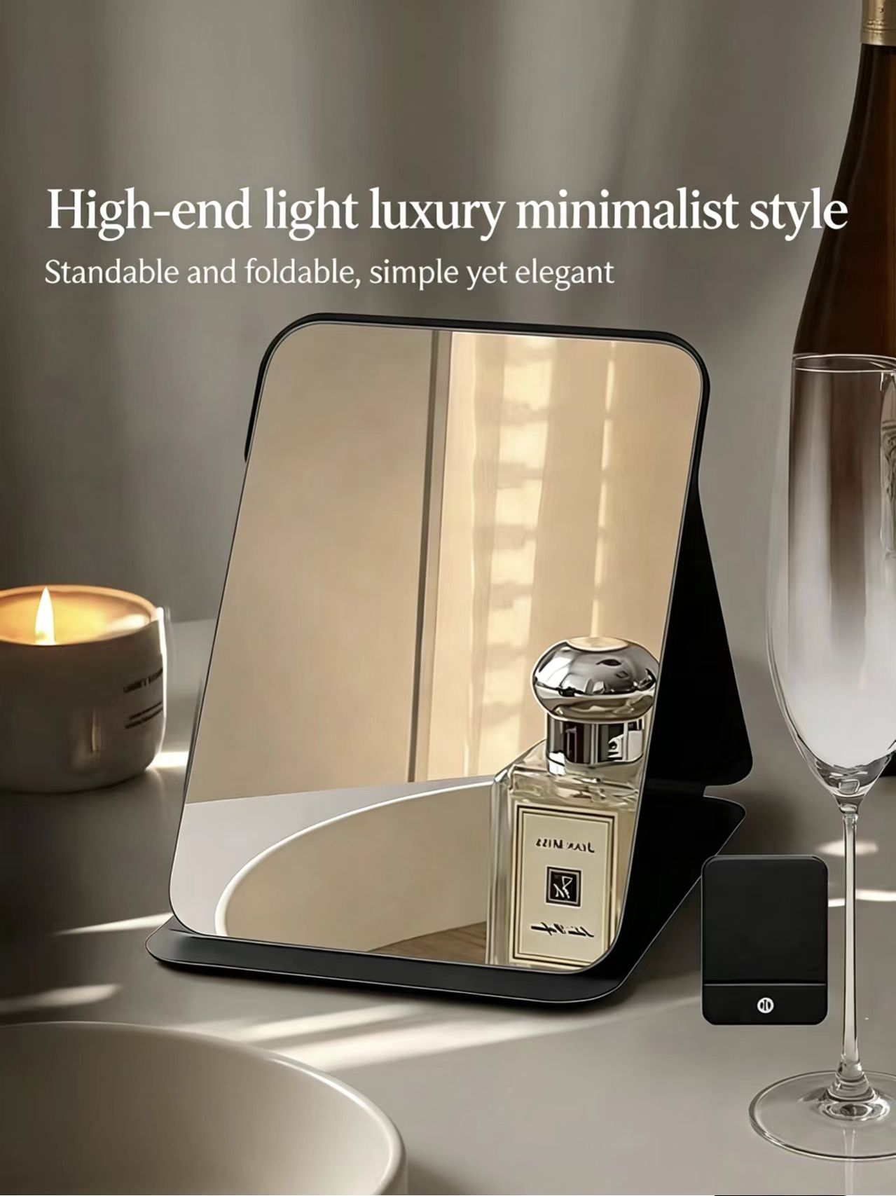Portable Foldable HD Makeup Mi - Beauty Makeup Hd ulasan dan harga