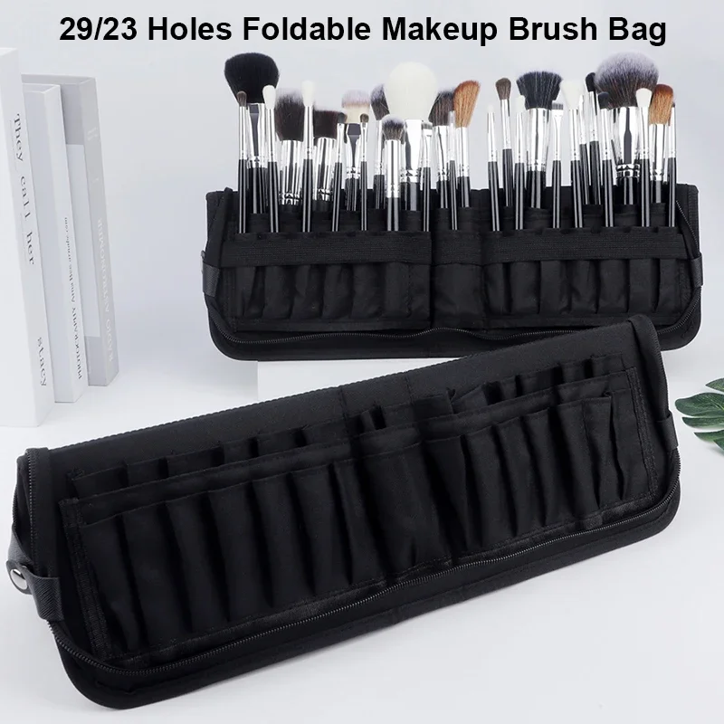 29/23 Holes Foldable Makeup Br - Beauty Makeup Case ulasan dan harga