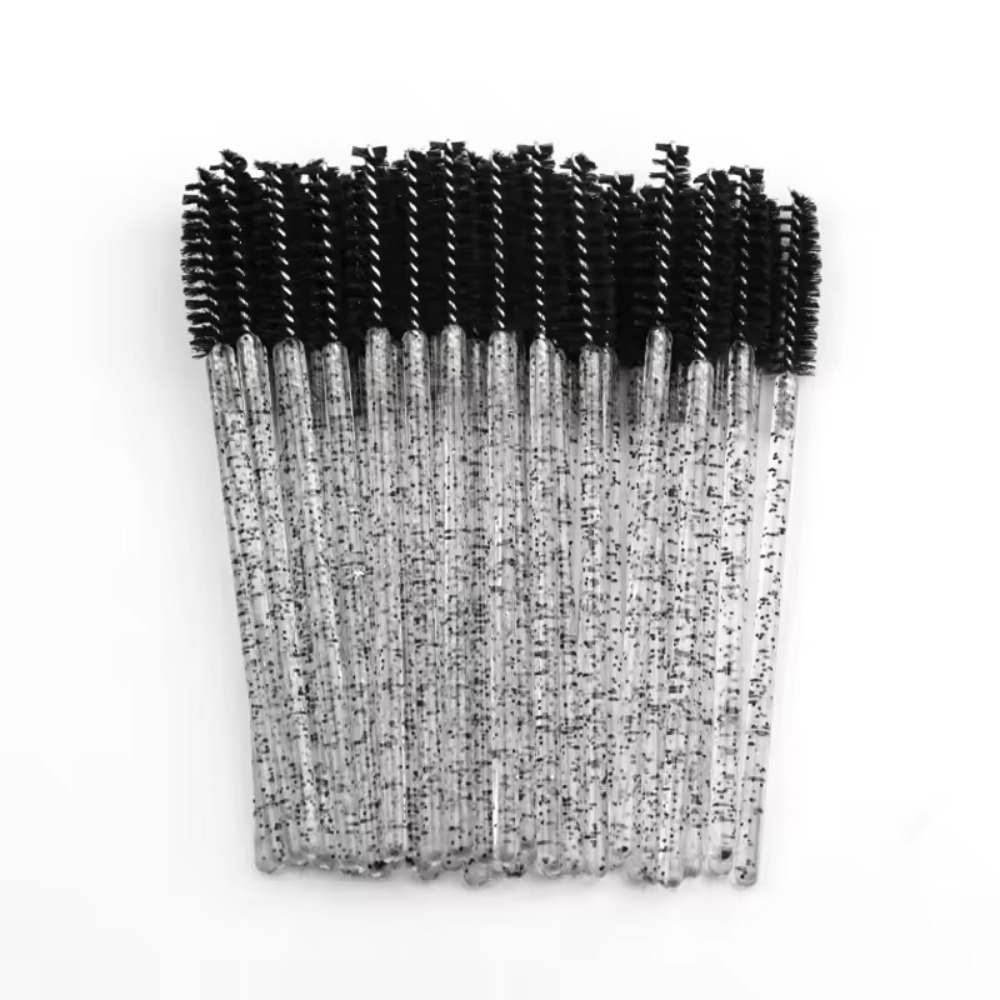 50-100PCS Crystal Eyelash Brus - Beauty Makeup Background ulasan dan harga