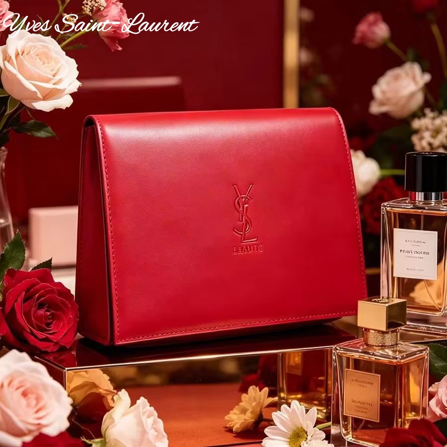 YSL Saint Laurent Red Leather  - Ysl Beauty Makeup ulasan dan harga