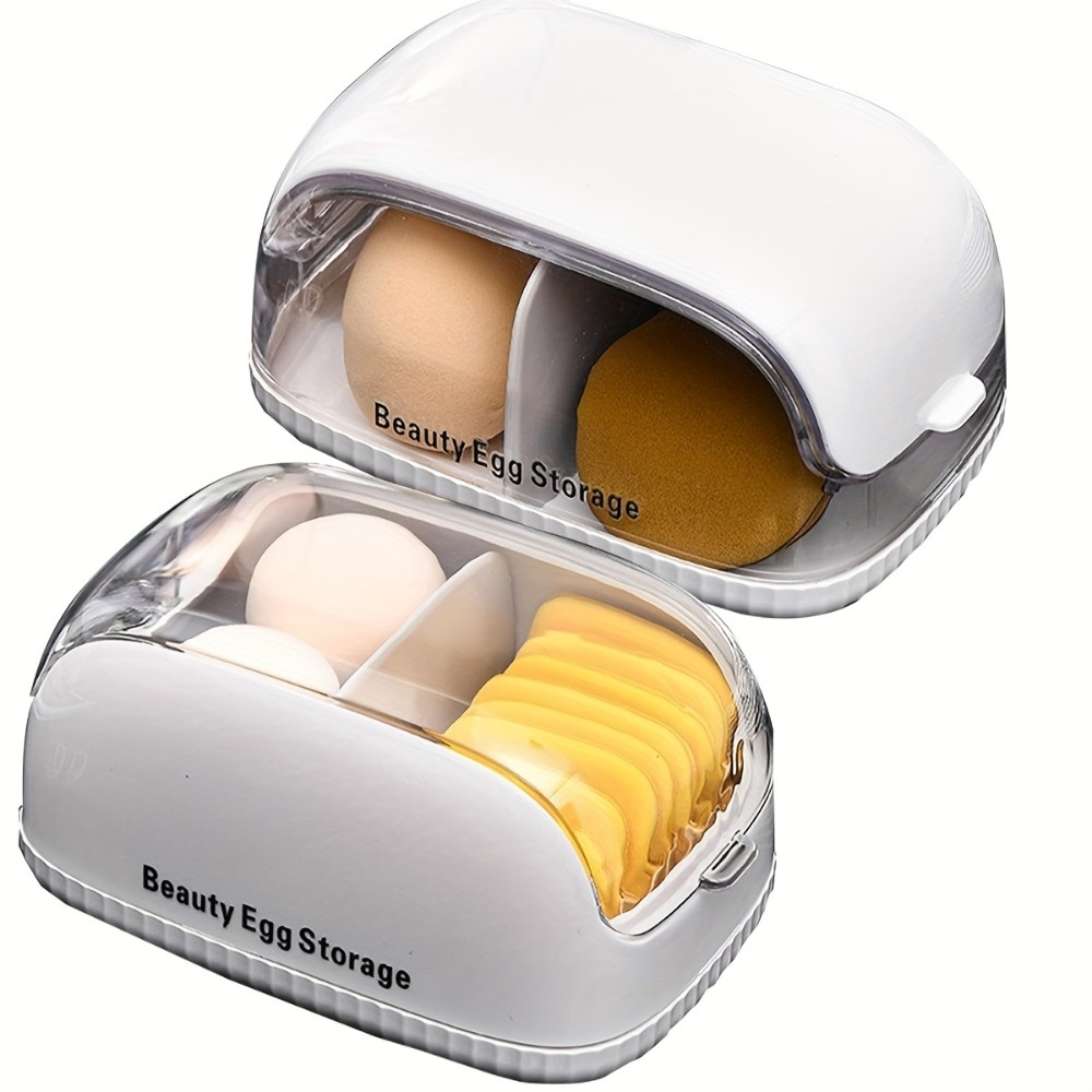 Dual Compartment Beauty Sponge - Beauty Makeup Case ulasan dan harga