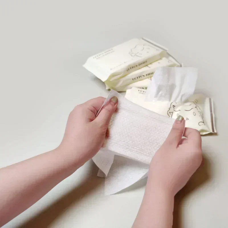 Disposable Face Towel Soft Dry - Kiss Beauty Makeup Remover ulasan dan harga